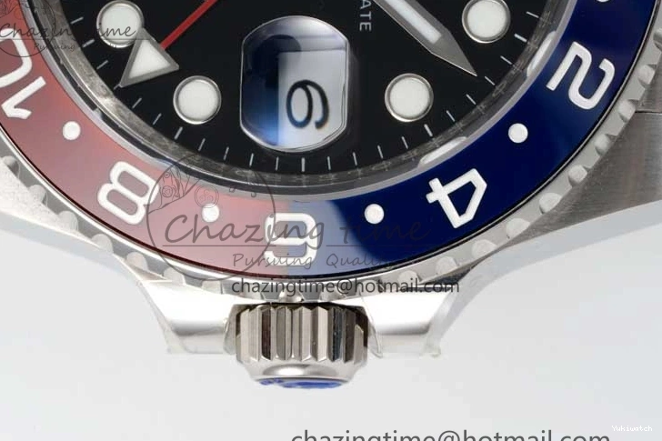 Ceramic Best 904L Blue CHS 1:1 VR3285 Edition Red II GMT-Master Steel 126710 BLRO APSF 0213